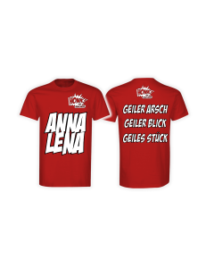 T-Shirt "ANNA-LENA" neu, rot