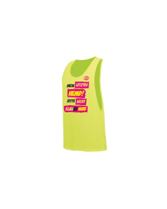 Tanktop "LETZTES HEMD" neongelb