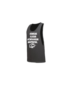 Tanktop "SENEGAL ILLEGAL" neonschwarz